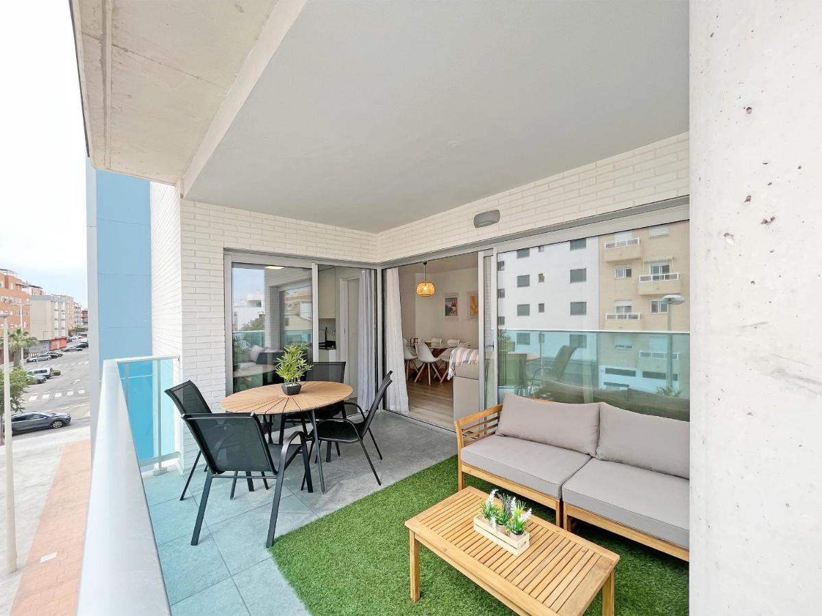 Global Properties, Moderno Apartamento A 3 Minutos De La Playa Sagunto Dış mekan fotoğraf