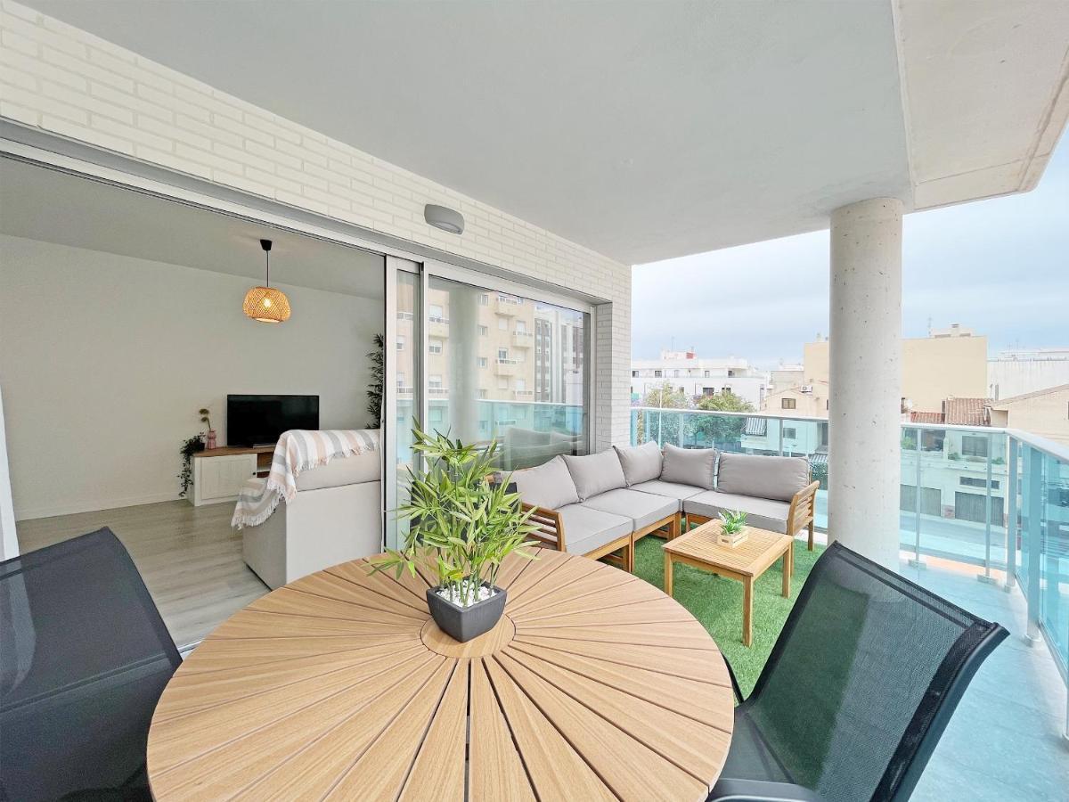 Global Properties, Moderno Apartamento A 3 Minutos De La Playa Sagunto Dış mekan fotoğraf